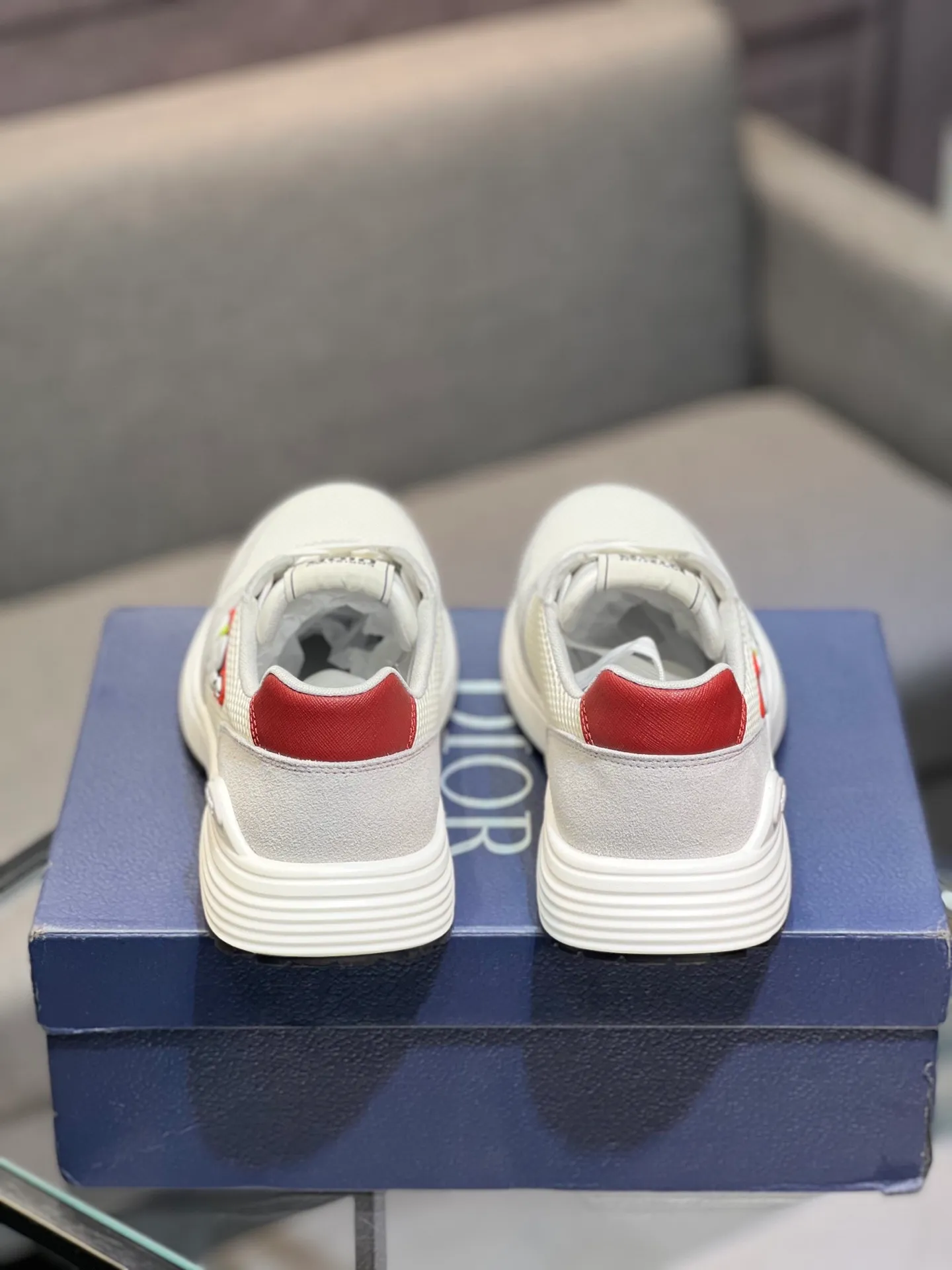 Men's shoes 💰420 [Dior] popular men's shoes, imported mesh splicing material, really inside. Original sole provided by the original factory, 38-45 (45 customized, non-refundable)